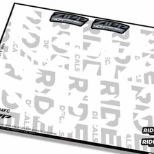 Zipp 404 Firecrest 2022 Rim Decals - White - Licensed by Zipp