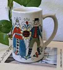 Figgjo Flint Saga Norske Norway Large Tankard Mug Turi Design