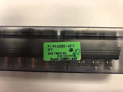 9 Pcs  Molex 4 Post Connection Headers, P/N 0428204212