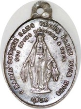 Q6624 Médaille Miraculeuse Chapelle Rue du Bac Paris 1830 -  Make Offer