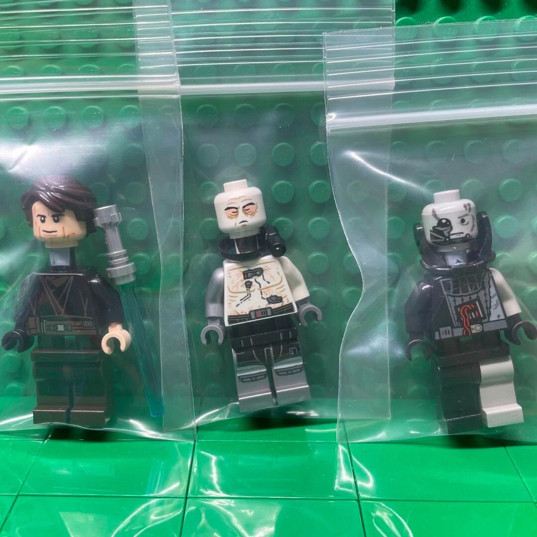 LEGO Star Wars Minifigure Set 5 Darth Vader Bacta tank Anakin Skywalker Damage