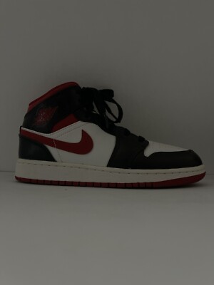 Nike Air Jordan 1 Mid GS DJ4695-122 White Blac Gym Red Youth  display picture 1