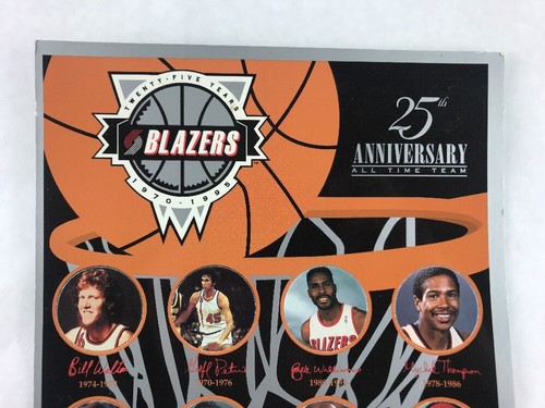 Blazers 25th Anniversary 1970 - 1995 Collectible Pogs Limited Edition 1994 - Picture 2 of 3