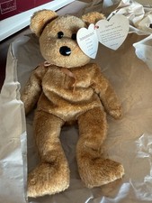 Ty Cashew Bear Plush The Beanie Babies Collection 2000