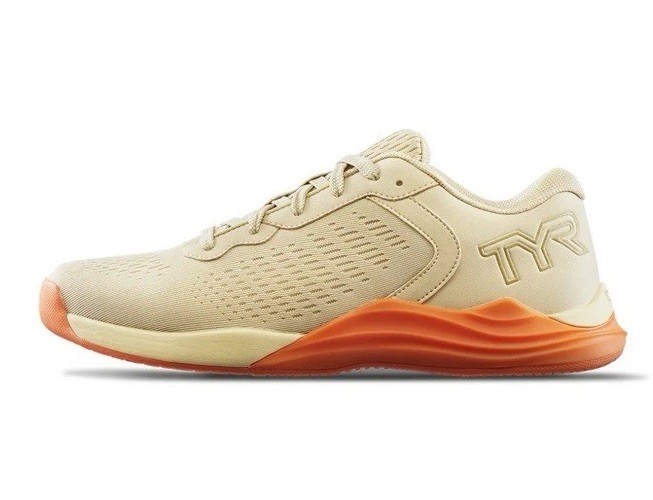 SAOLA Scarpe da ginnastica sneakers Tyr unisex CXT 1 arancione kaki usate in ottime condizioni M 11 W 12 5