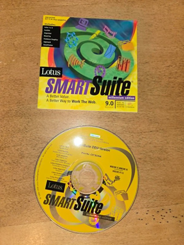 Lotus Smart Suite Millennium Edition 9.0 - Disc Only