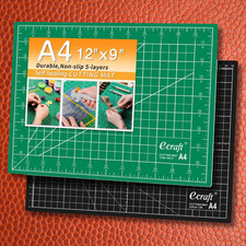 Self Healing Sewing Mat - 9" x 12" Double Sided 5-Ply Cutting Mat for Craft, Sew