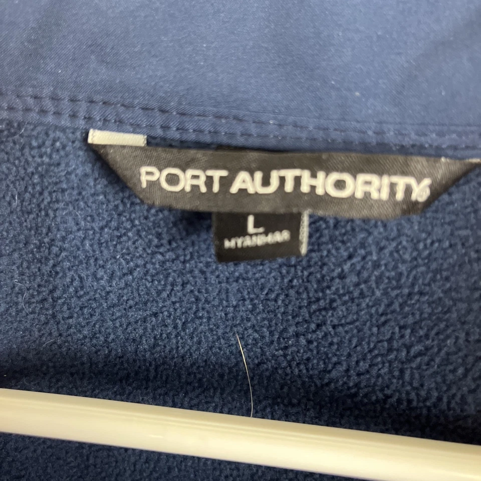 Chaqueta Port Authority Azul Forrada de Vellón Cremallera Completa Talla Grande Hca Florida Foto 3 de 4