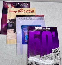 Lot Of Four Vintage Hal Leonard Easy Piano Classics In Great Condition