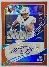 2025 Panini Absolute Will Dissly Auto Signature Standouts Red 70/75 #SS-WDY