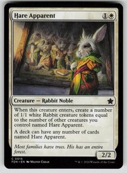 Hare Apparent #15 Foundations Common