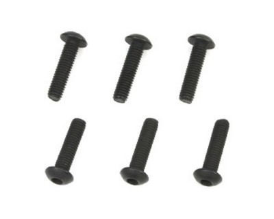 Team Magic Schrauben Rundkopf Hex Allen M3 x 12mm TM126312BU Team Magic 4Seth, .