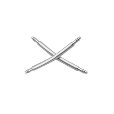 2 - 19MM CURVED SPRING BARS FOR WATCH BANDS, STRAPS, WATCHES, TIMEPIECES