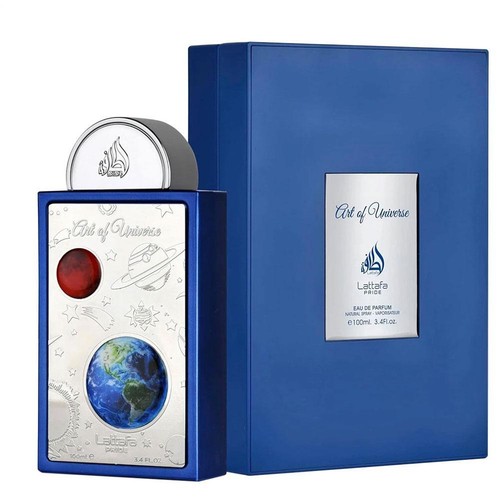 Lattafa Pride Art of Universe per Eau de Parfum Spray Unisex, 3,4/100 once I0M1 - Foto 2 di 12