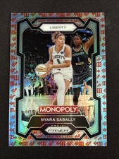 Nyara Sabally 2024-25 Panini Prizm WNBA Monopoly Red Dice Prizm SSP #32