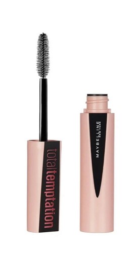 Maybelline Total Temptation Mascara für volles und weiches Volumen - Blackest Black - Bild 1 von 1