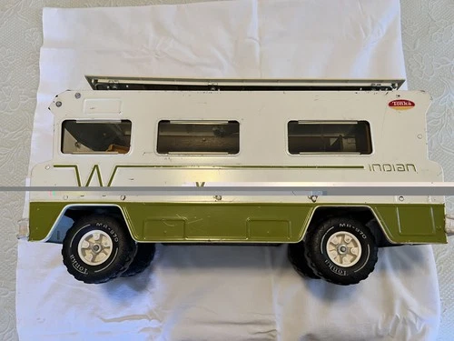 Vintage 1970s Tonka Winnebago Indian RV Motorhome Camper Toy