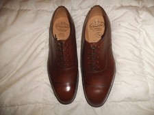 Church' consul Mens brown  calf oxford Shoes size UK 7.5 g wider fit