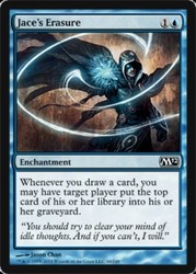 Jace's Erasure #60 Magic 2012 (M12) Common