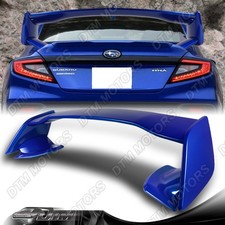 For 22-25 Subaru Wrx Sti Sedan Oe-style Painted Blue Rear Trunk Spoiler Wing For 22-25 Subaru Wrx Sti Sedan Oe-style Painted Blue Rear Trunk Spoiler Wing