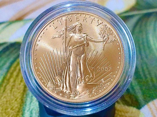 2007-W 1 oz Proof American Gold Eagle Coin (Certificate of Authenticity)