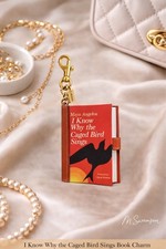 NEW Coach I Know Why the Caged Bird Sings by Maya Angelou Book Bag Charm NWT