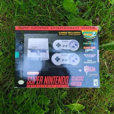 Nintendo Super NES Classic Edition Mini Console (BOX ONLY)