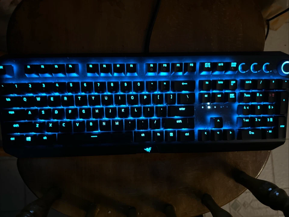 Razer BlackWidow RZ03-0262 Elite Wired Mechanical Gaming Keyboard Used. - Image 2 of 4