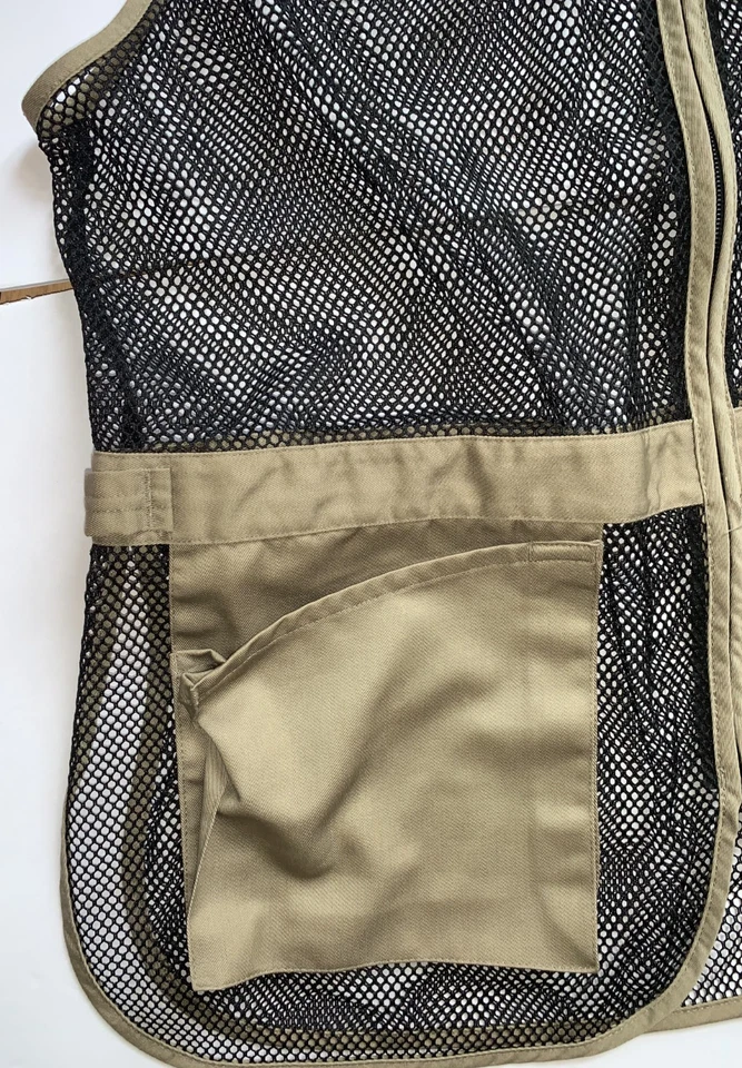 Bob Allen Vest Mens L/XL Canvas Mesh Quilted Hunting Shooting - Image 4 of 4