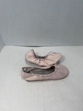 BALLET SLIPPERS DANCE SHOES Leather Danskin Freestyle VINTAGE Pink Child 12