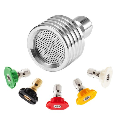 #ad 5 PCS Pressure Washer Soft Shower Nozzle Tips 1 4 Inch Quick Connect $21.44