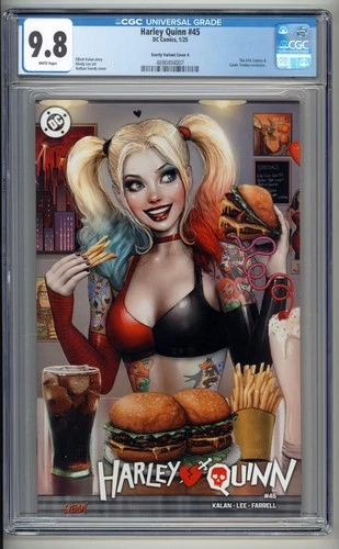 Harley Quinn #45 CGC 9.8 Nathan Szerdy Variant Cover A Highest Graded (2025)