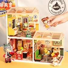 Rolife Super Creator Plastic DIY Miniature House Kit DIY Miniature House Kit