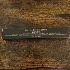 Danessa Myricks Beauty - Linework - Paintbrush Fluid Eyeliner - Onyx - Neu in OVP