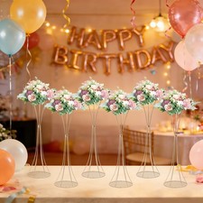 6x Wedding Flower Stand Artificial Flower Display Rack Flower Stand 68x20x20cm