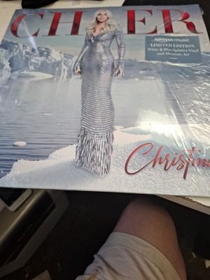 CHER Amazon Music LIMITED EDITION White  & Blue Splatter Vinyl And Alternate Art