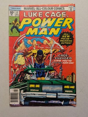 Luke Cage Power Man #37, Marvel Comics, 1976.