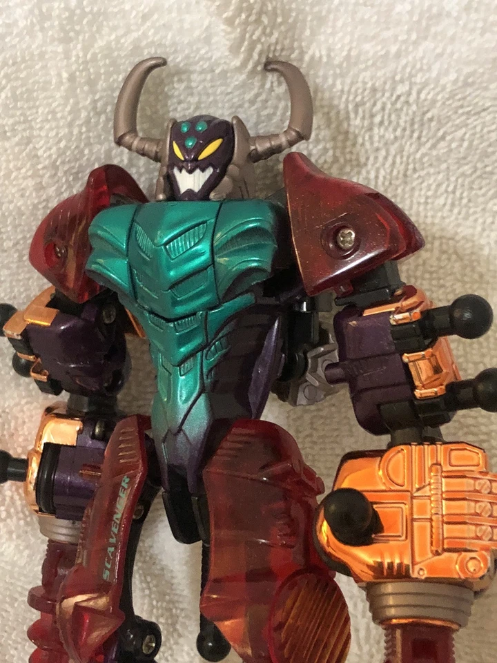 Transformers Beast Wars Transmetals Predacon SCAVENGER Hasbro 1997 NO LEGS - Image 2 of 4