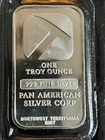 Vintage Northwest Territorial Mint / Pan American Silver Corp One Troy Ounce Bar