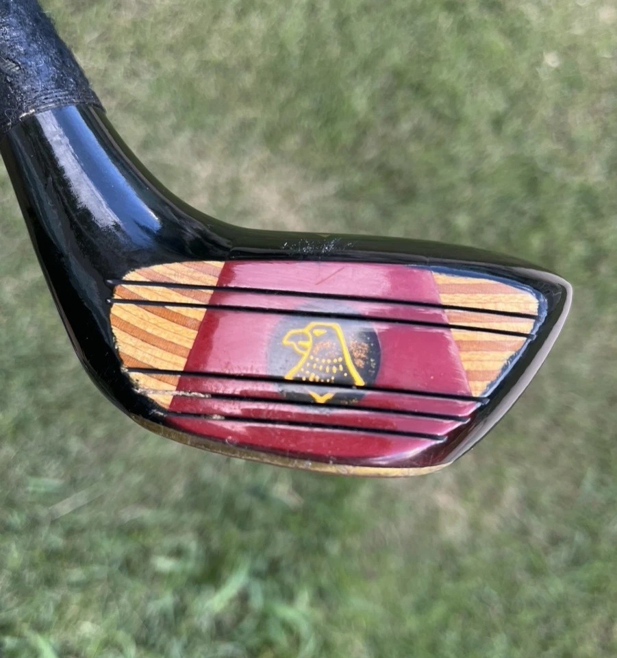 Juego de coleccionista vintage First Flight Golden Eagle LH madera de caqui 1-3-4-5 NALG Foto 2 de 4