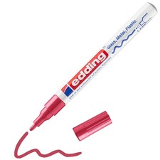 edding 751 gloss paint marker - red - 1 paint...