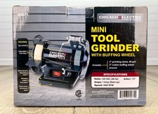 Chicago Electric Mini Tool Grinder With Polishing Wheel Model 94071 NEW in BOX