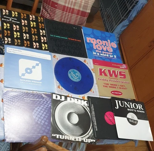 x10 LOT UK 90s HOUSE 12" COLOURED VINYL Hacienda Park Negro PRINCE Farley Vasque