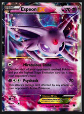 Pokemon TCG Espeon EX Breakpoint 52/122 Holo Ultra Rare 170 HP English 2016 on eBay