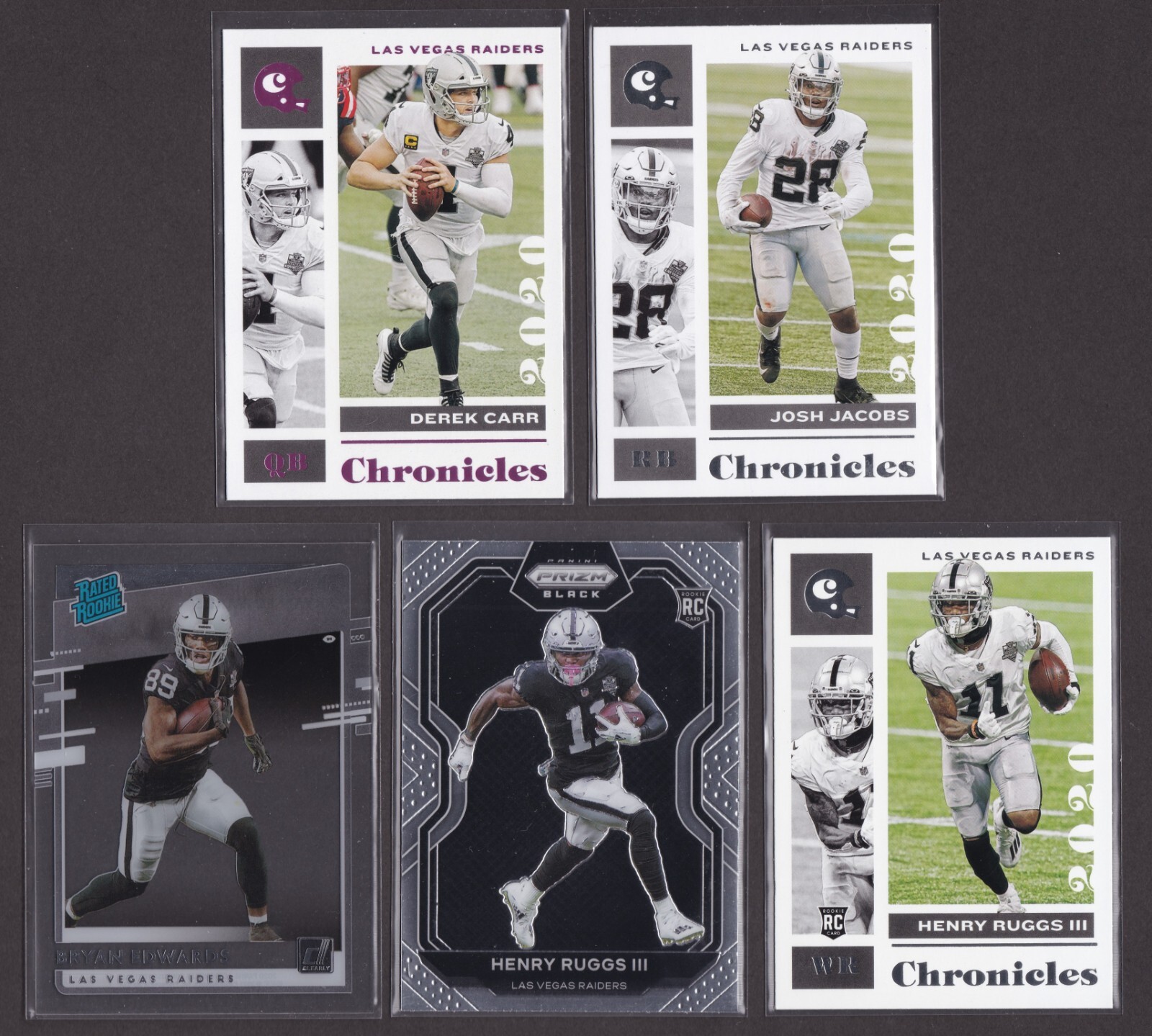 2020 Chronicles Football - ENSEMBLES D'ÉQUIPE - CHOISISSEZ VOTRE ÉQUIPE - RC, vétérinaires, HOFers - Photo 9 sur 13