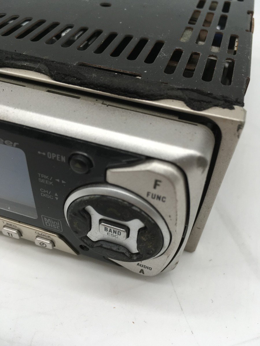 Pioneer Carrozzeria MEH-P9900 1Din Car Audio MD Player Working