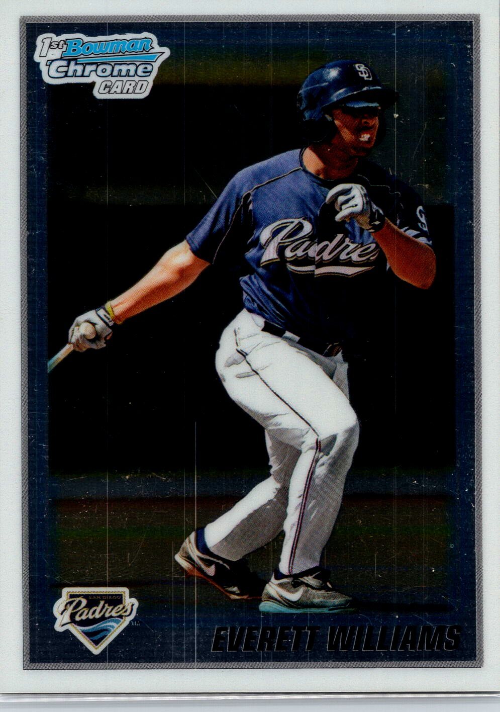 2010 Bowman Chrome Everett Williams 1st Bowman Rookie RC #BCP200
