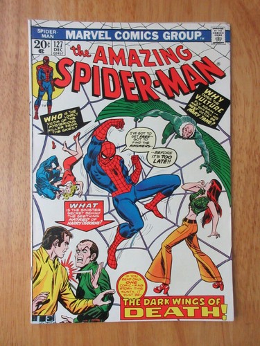 Lot of *2* AMAZING SPIDER-MAN: #127, 138 (FN/VF) *Very Bright & Colorful!* - Picture 2 of 8