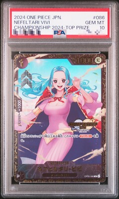 PSA 10 Nefeltari Vivi OP05-086 Championship 2024 Top Prize ONE