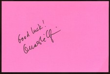 Geraldine Chaplin signed autograph 4x6 cut Actress Daughter of Charlie Chaplin Geraldine Chaplin signed autograph 4x6 cut Actress Daughter of Charlie Chaplin